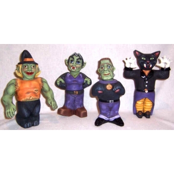 Plaster Molds - Monster Heads